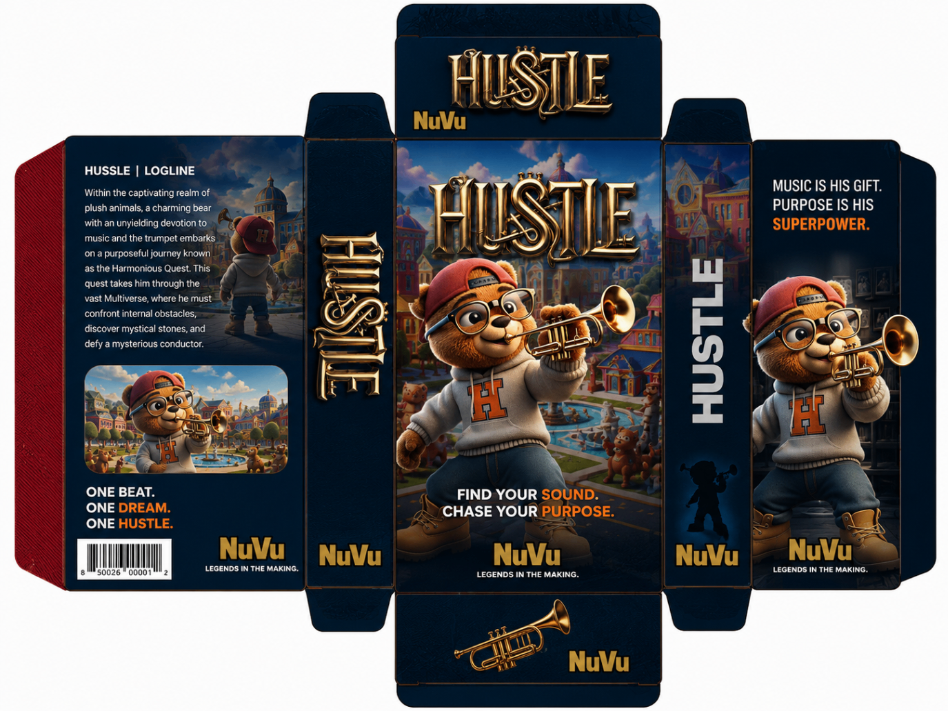 Hussle — Retail Packaging