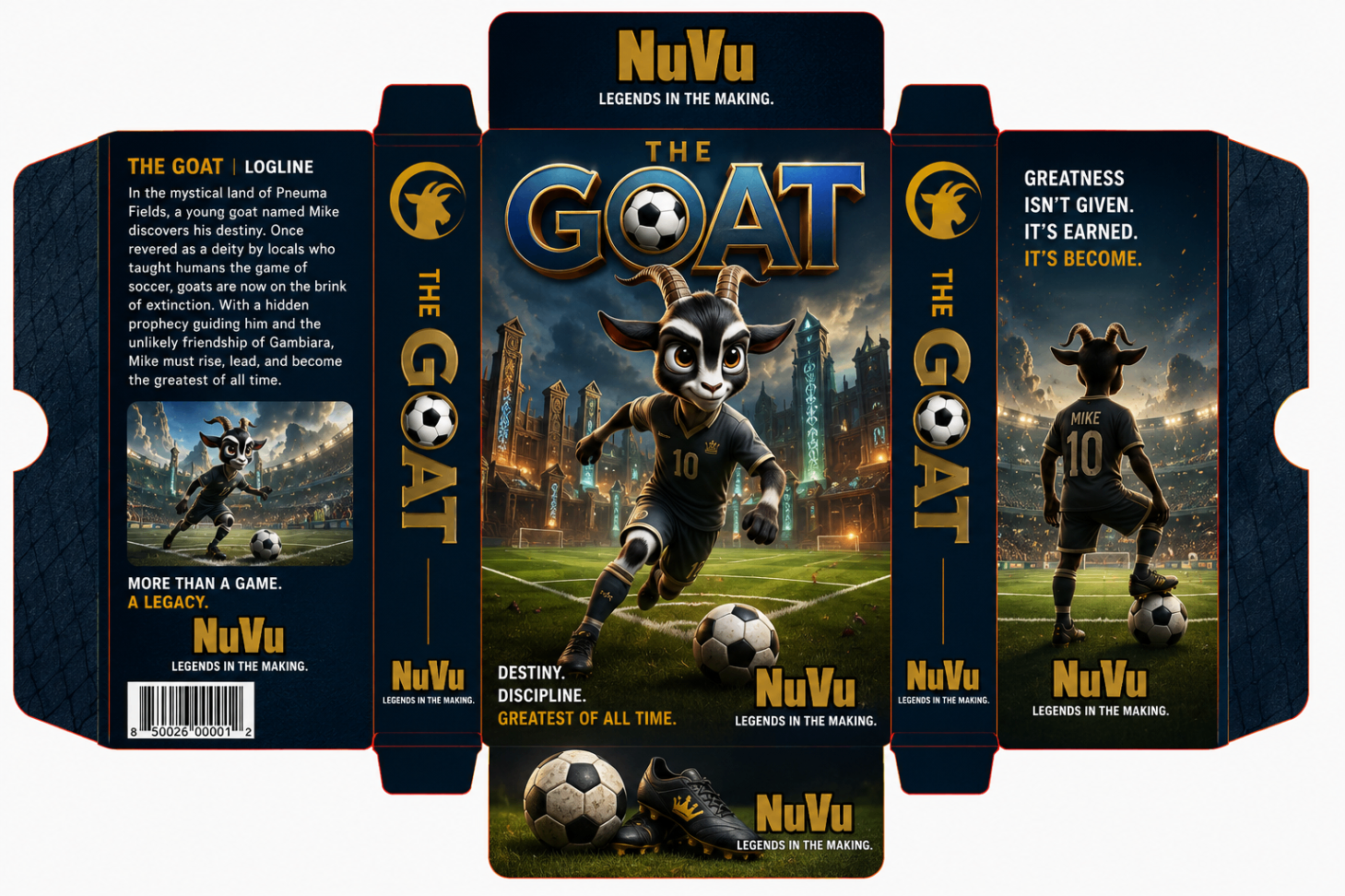 The Goat — Retail Packaging