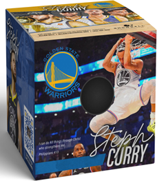 Steph Curry NIL collectible cube